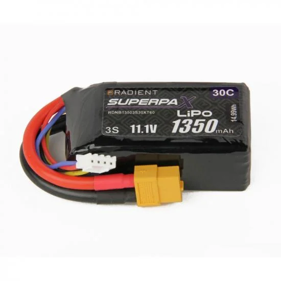 Radient Lipo 3S 1350Mah 11.1V 30C XT60 — image 2 of 2