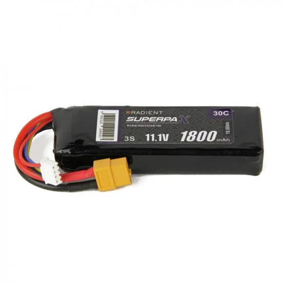 Radient Lipo 3S 1800Mah 11.1V 30C XT60 — image 2 of 2