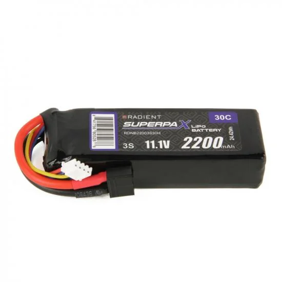 Radient Lipo 3S 2200Mah 11.1V 30C Hct — image 2 of 2