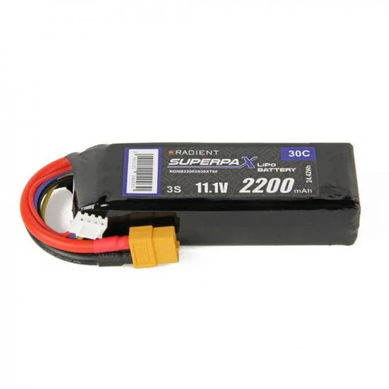 Radient LiPo Battery - 3S 2200Mah 11.1V 30C - XT60 — image 2 of 2