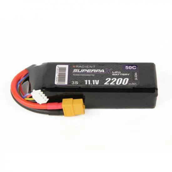 Radient Lipo 3S 2200Mah 11.1V 50C XT60 — image 2 of 2
