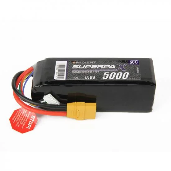 Radient Lipo 5S 5000Mah 18.5V 50C XT90 &mdash; image 2 of 2
