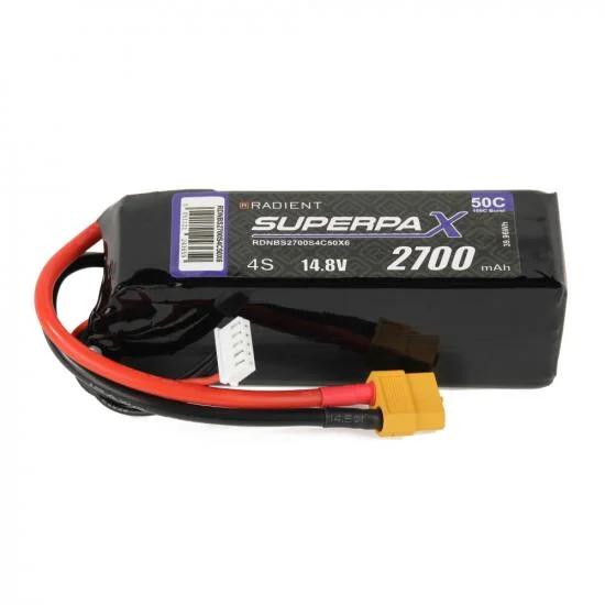 Radient Lipo 4S 2700Mah 14.8V 50C (XT60) — image 2 of 2