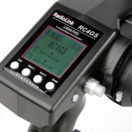 RadioLink RC4GS V3 5 Channel Steerwheel Transmitter With 1 x R6FG-V3 Gyro Receiver and 1 x R6F-V2 Standard Receiver &mdash; image 15 of 23