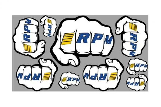 RPM Fist Logo Decal Sheets — image 2 of 2