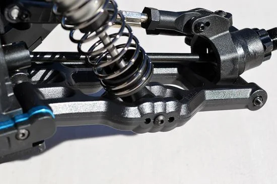 RPM Front A-Arms Black For Associated MT8 — image 4 of 4