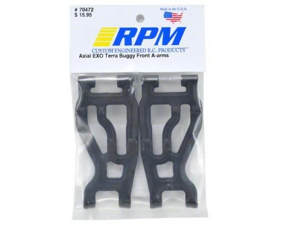 RPM Front A Arms For Axial EXO - Black &mdash; image 2 of 3