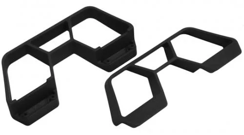 RPM Nerf Bars for Traxxas Slash LCG 4X4/Rally - Black — image 1 of 3
