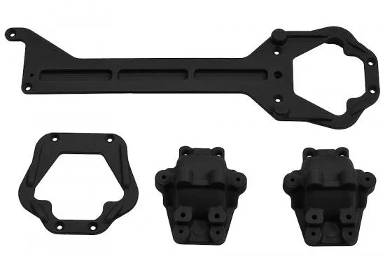 RPM Front + Rear Upper Chassis Diff Covers Latrax Teton/Rally — image 2 of 2