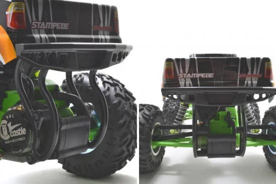 RPM Blue Rear Bumper For Traxxas Stampede 2WD — image 2 of 3