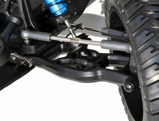 RPM Front A-Arms Black For Assoc Pro2 SC10 - Trophy Rat — image 3 of 4