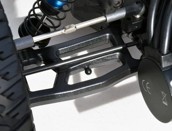 RPM Rear A-Arms For Assoc Pro2 SC10 - Trophy Rat Black — image 4 of 4