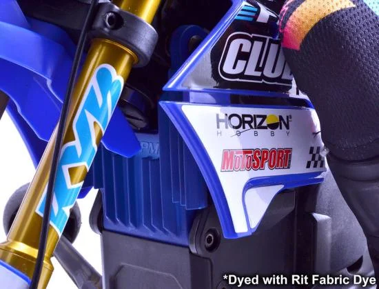 RPM Crash Structure (Radiator) For Losi Promoto Dyeable White — image 3 of 4