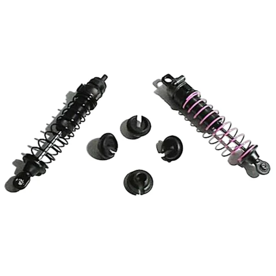 RPM Losi/Traxxas/MGT/HPI Spring Cups - Black — image 1 of 3