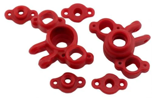 RPM Axle Carriers For Traxxas 1:16 Slash/E-REVO (Replaces TRX7034) - 1 Pair - Red — image 1 of 3