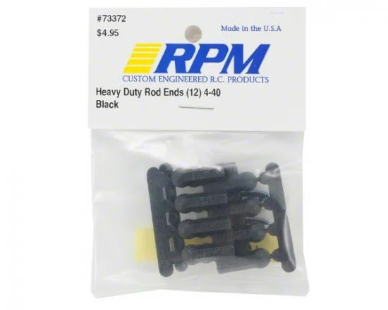 RPM 4-40 Rod Ends for Associated/Losi - Black — image 2 of 2