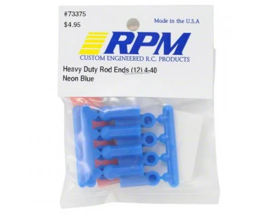 RPM 4-40 Rod Ends for Associated/Losi - Blue — image 2 of 3
