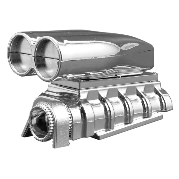 RPM Chrome Shotgun Style Mock Intake + Blower
