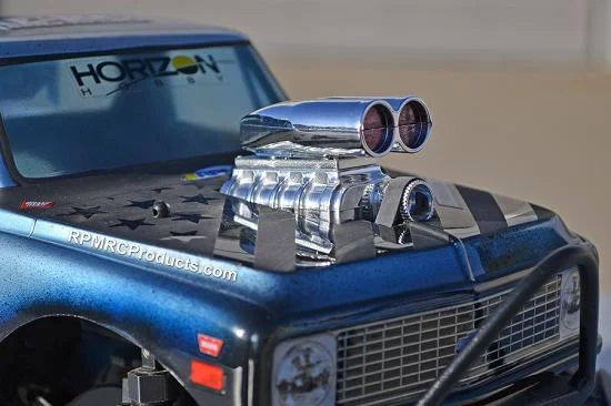RPM Chrome Shotgun Style Mock Intake + Blower &mdash; image 11 of 11