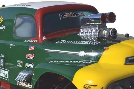 RPM Chrome Shotgun Style Mock Intake + Blower &mdash; image 5 of 11