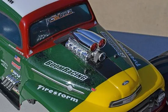 RPM Chrome Shotgun Style Mock Intake + Blower &mdash; image 4 of 11