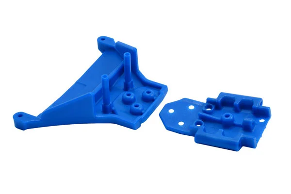 RPM Front Bulkhead for Slash 4x4 LCG Chassis (TRX-7430) - Black — image 6 of 6