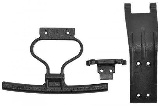 RPM Front Bumper + Skid Plate For Losi Rock Rey — image 2 of 3