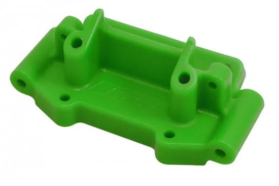 RPM Front Bulkhead For Traxxas 2WD Cars (Replaces TRX2530A) - Green — image 1 of 2