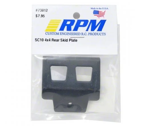 RPM Rear Skid Plate For SC10 4x4 — image 2 of 3