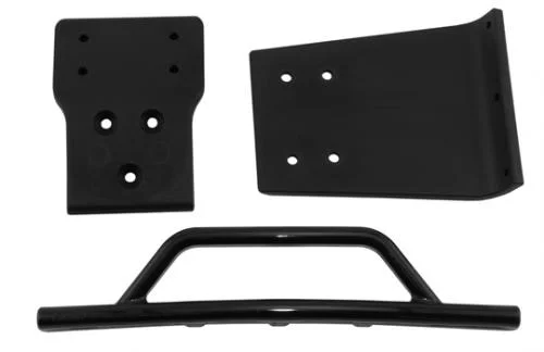 RPM Front Bumper & Skid Plate For Traxxas Slash 4X4 - Black — image 1 of 3