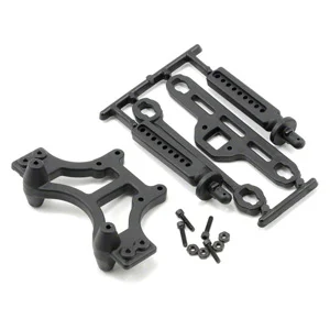 RPM Heavy Duty Shock Towers / Body Posts For T/E-MAXX - Black (1)