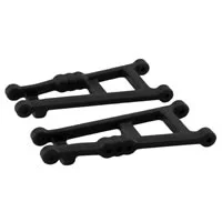 RPM Rear Wishbone Arms - Fit Traxxas 2WD Rustler and Stampede (Upgrades - TRX3655) - Black