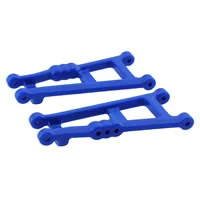 RPM Rear Wishbone Arms - Fit Traxxas 2WD Rustler and Stampede (Upgrades - TRX3655) - Blue