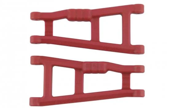 RPM Rear Wishbone Arms - Fit Traxxas 2WD Rustler and Stampede (Upgrades - TRX3655) - Red — image 1 of 2