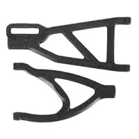 RPM Rear Arms For Traxxas REVO - 1 Upper And 1 Lower - Black