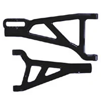 RPM Front Right Arms For Traxxas REVO - 1 Upper And 1 Lower - Black