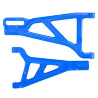 RPM Front Right Arms For Traxxas REVO - 1 Upper And 1 Lower - Blue