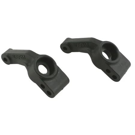 RPM Rear Bearing Carriers For The Traxxas Slash, Rustler, Stampede, Bandit (Upgrades TRX3752) - Black &mdash; image 4 of 4