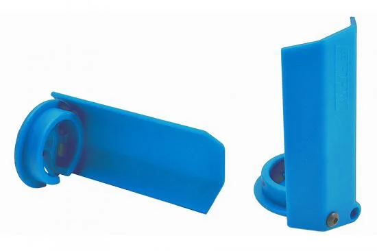 RPM Traxxas X-MAXX Shock Shaft Guards - Blue — image 2 of 3