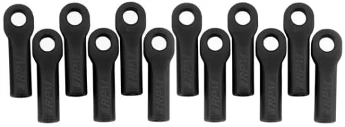RPM Long Traxxas Rod Ends - Black (12) (Upgrade for TRX5525) — image 1 of 3