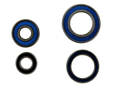 RPM Upgrade Hubs (Black) For Traxxas Revo Or E/T-MAXX 2.5R / 3.3 - With Oversized Bearings — image 2 of 3