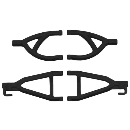 RPM Rear Arms For Traxxas 1:16 Mini E-REVO - Black &mdash; image 4 of 4