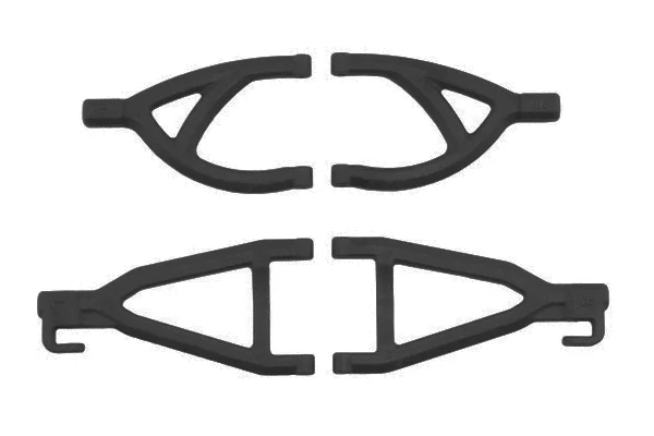 RPM Rear Arms For Traxxas 1:16 Mini E-REVO - Black — image 5 of 5