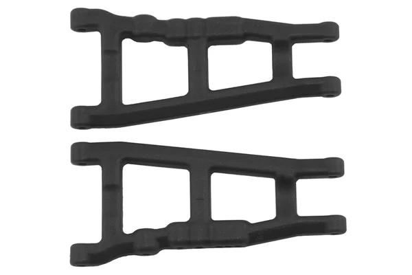 RPM Front / Rear Arms For Traxxas Slash/Stampede/Rustler/Hoss 4x4 - 1 Pair - Black (Replace TRX3655) — image 4 of 5