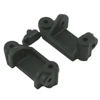 RPM Upgrade Caster Blocks For Traxxas Electric Stampede, Rustler, Slash 2WD And NItro Slash - Black (Replaces TRX3632)