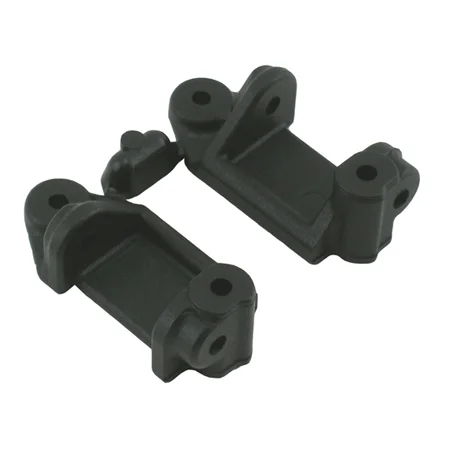 RPM Upgrade Caster Blocks For Traxxas Electric Stampede, Rustler, Slash 2WD And NItro Slash - Black (Replaces TRX3632) — image 4 of 4