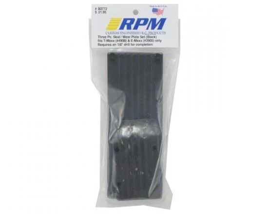 RPM 3 Piece Skid Plate Set For Traxxas T/E-MAXX &mdash; image 2 of 3