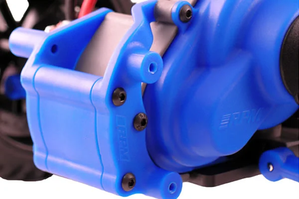RPM Rear Bumper Mount For Traxxas Slash - Blue	 &mdash; image 3 of 3