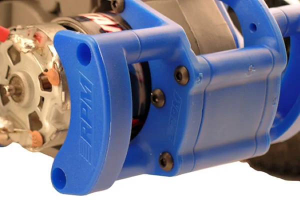 RPM Motor Protector For Traxxas Bandit, Rustler, Stampede And Slash - Blue — image 4 of 4