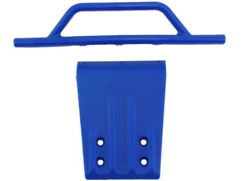 RPM Front Skid Plate And Bumper For Traxxas Slash - Blue — image 1 of 3